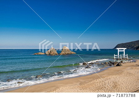 櫻井二見ヶ浦 夫婦岩 櫻井二見ヶ浦 夫婦岩 71873788