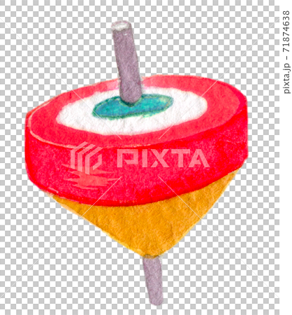 お正月 縁起物 水彩イラスト 年賀状素材 お正月 縁起物 水彩イラスト 年賀状素材 71874638