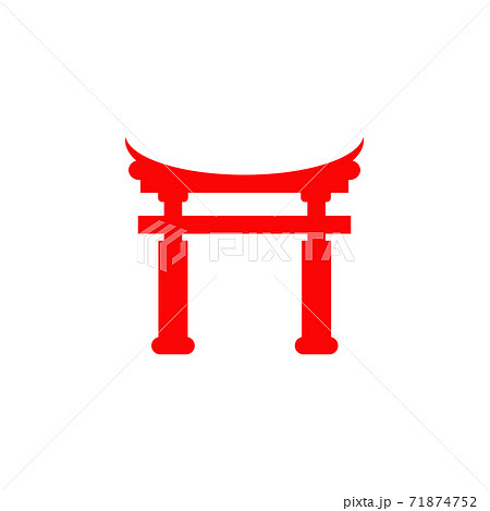 Dojo building icon logo design template 71874752