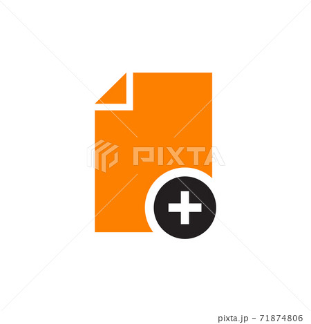 Upload icon logo design template 71874806