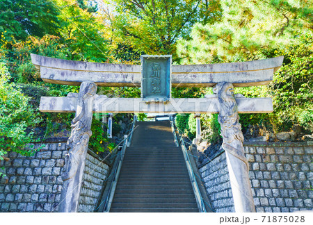 品川神社　【東京の下町風景】（公道から撮影しています） 71875028