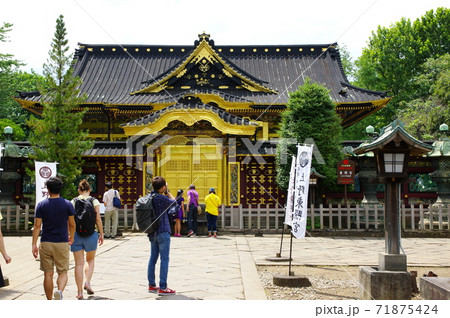 上野東照宮拝殿(上野恩賜公園内) 上野東照宮拝殿(上野恩賜公園内) 71875424