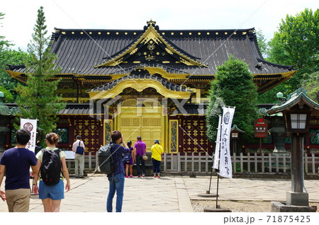 上野東照宮拝殿(上野恩賜公園内) 上野東照宮拝殿(上野恩賜公園内) 71875425