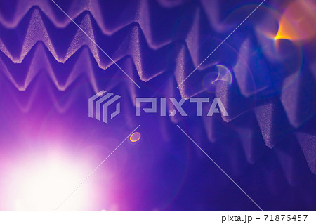 acoustic foam pyramid abstract background with glow light acoustic foam pyramid abstract background with glow light 71876457