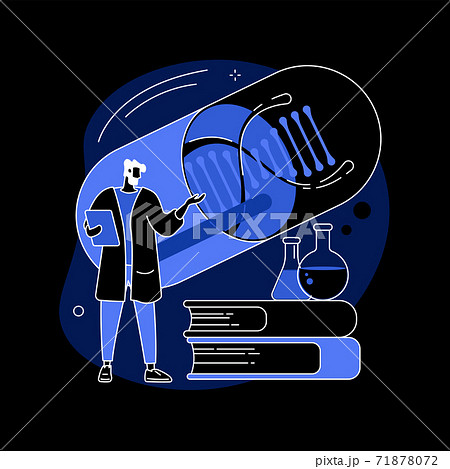 Gene therapy abstract concept vector illustration. Gene therapy abstract concept vector illustration. 71878072