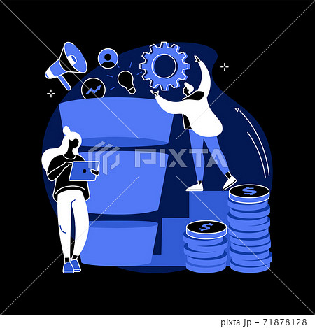 Sales pipeline management abstract concept vector illustration. Sales pipeline management abstract concept vector illustration. 71878128