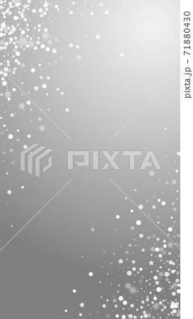 Magic stars Christmas background. Subtle flying sn 71880430