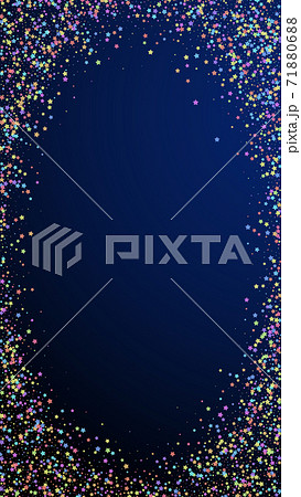 Festive magnificent confetti. Celebration stars. C Festive magnificent confetti. Celebration stars. C 71880688