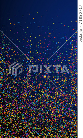 Festive positive confetti. Celebration stars. Chil Festive positive confetti. Celebration stars. Chil 71880717