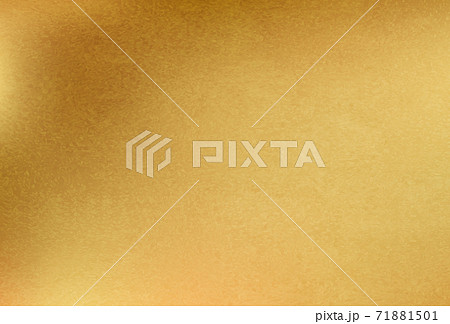 Texture of golden paper or foil. 71881501