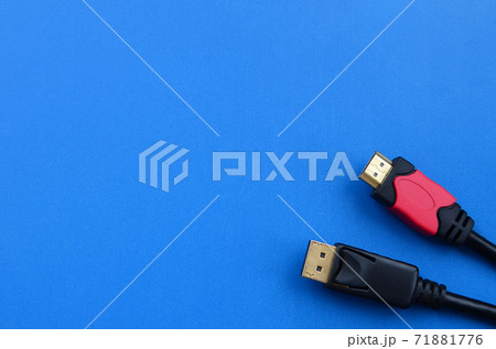 blue computer cable to hdmi