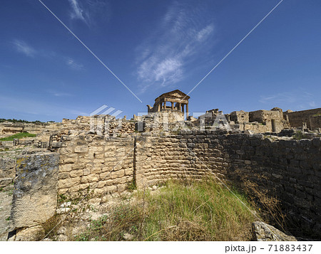 チュニジア・ドゥッガ遺跡 キャピトル / The capitol, Dougga, Tunisia チュニジア・ドゥッガ遺跡 キャピトル / The capitol, Dougga, Tunisia 71883437