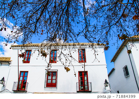 Andalusia with Colorful building and old architecture in Spain 71884399
