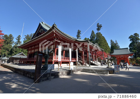 比叡山東塔　大講堂　滋賀県大津市 71886460