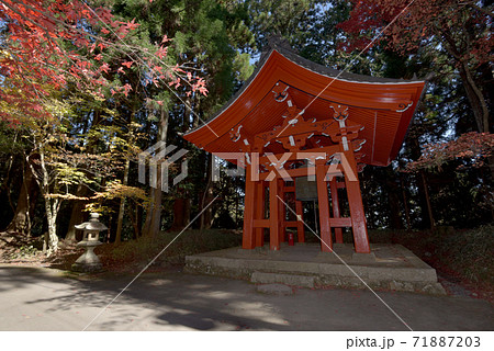 比叡山横川　鐘楼　滋賀県大津市 71887203