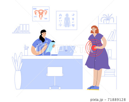 Gynecology clinic concept 71889128