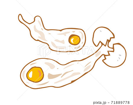 卵 割る 生卵 卵 割る 生卵 71889778