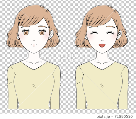 美容と女性 笑み2枚セット② 美容と女性 笑み2枚セット② 71890550