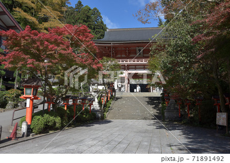 鞍馬寺 仁王門 京都市 鞍馬寺 仁王門 京都市 71891492