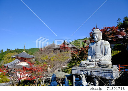 西国三十三所の第6番札所 壷阪寺 西国三十三所の第6番札所 壷阪寺 71891718
