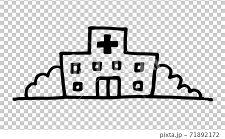 Hospital and injection 71892172
