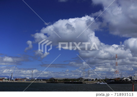 大牟田市 三池港 風景、 大牟田市 三池港 風景、 71893513
