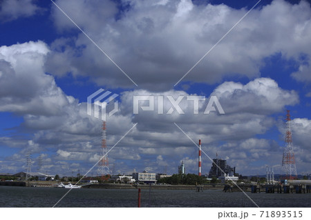 大牟田市 三池港 風景、 大牟田市 三池港 風景、 71893515