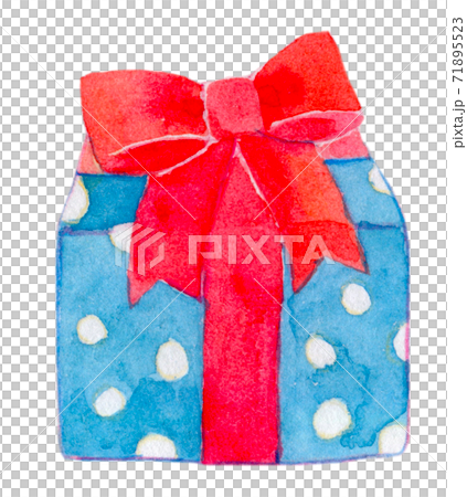 クリスマス　水彩イラスト 71895523