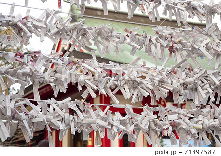 おみくじ結び所・稲荷神社・浦安市当代島 71897587