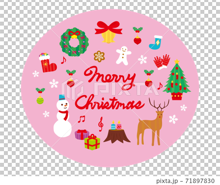 素材-クリスマスイメージ1 素材-クリスマスイメージ1 71897830