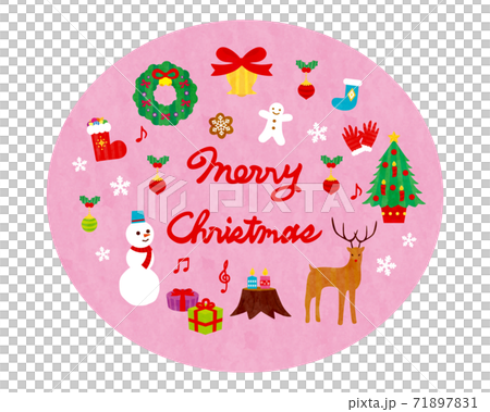 素材-クリスマスイメージ1テク 素材-クリスマスイメージ1テク 71897831