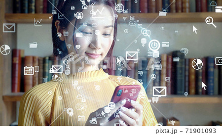 モバイルネットワーク　IoT　5G 71901093