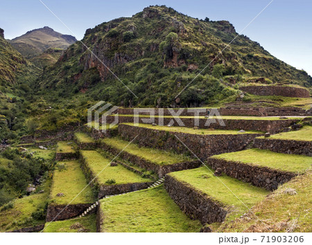 Qantus Raqay in the Sacred Valley of the Incas - Peru 71903206