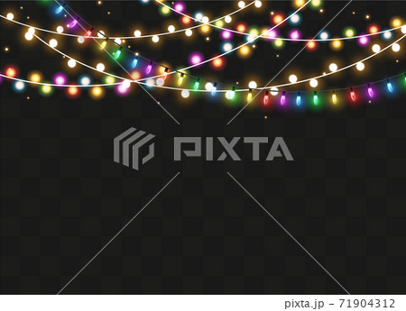 Christmas lights effect Christmas lights effect 71904312