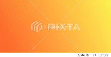 Abstract modern yellow and orange color gradient background with diagonal lines pattern. 71905859