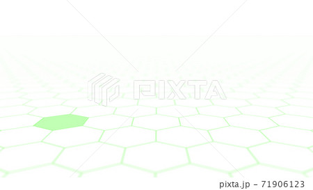 CGヘクサゴン 並んだ複数の六角形の背景素材 CGヘクサゴン 並んだ複数の六角形の背景素材 71906123