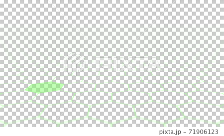 CGヘクサゴン 並んだ複数の六角形の背景素材 CGヘクサゴン 並んだ複数の六角形の背景素材 71906123