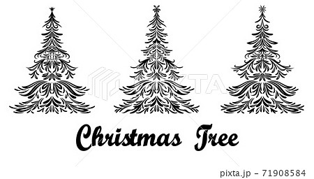 Set of Christmas Trees 71908584