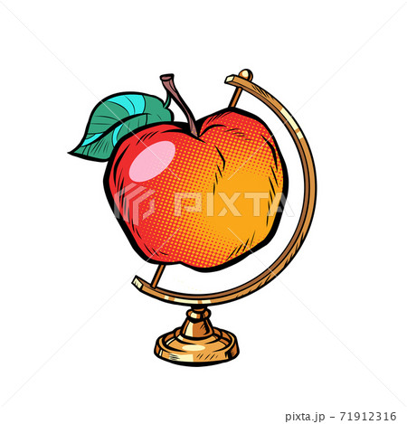 globe international ripe red apple 71912316