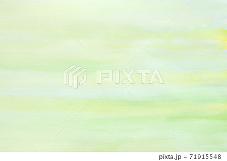 パステルカラー水彩背景 レモンイエローの写真素材