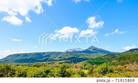 大山(鳥取県):鬼女台展望休憩所より 大山(鳥取県):鬼女台展望休憩所より 71915809