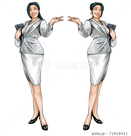 働く女性 働く女性 71916421