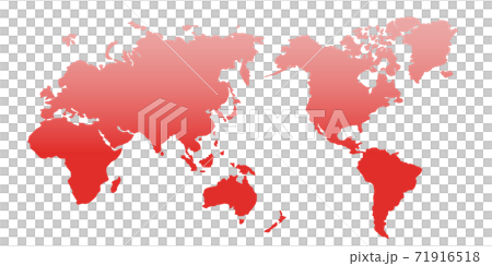 高清世界地圖插圖。 71916518