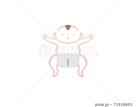 オムツ替えのイラスト素材 オムツ替えのイラスト素材