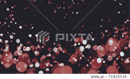 赤色と白色の玉ぼけの抽象的な黒色レトロ背景イメージ素材のイラスト素材