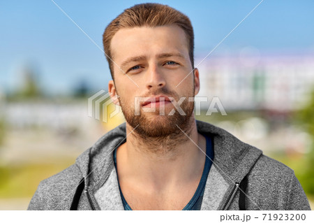 portrait of young man outdoors portrait of young man outdoors 71923200