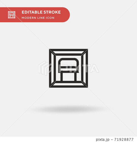 Screen Simple vector icon. Illustration symbol design template for web mobile UI element. Perfect color modern pictogram on editable stroke. Screen icons for your business project Screen Simple vector icon. Illustration symbol design template for web mobile UI element. Perfect color modern pictogram on editable stroke. Screen icons for your business project 71928877
