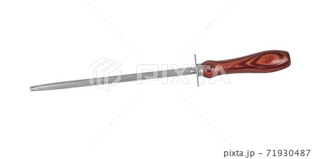 Knife sharpener isolated on white background. Knife sharpener isolated on white background. 71930487