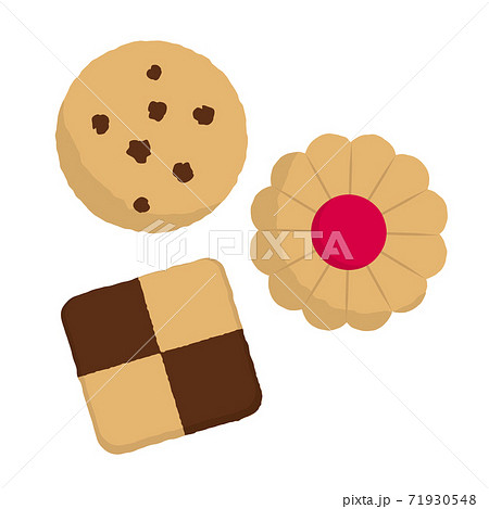 クッキーのイラスト素材