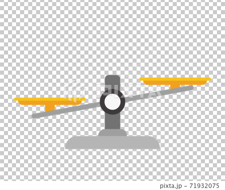 天秤のベクターイラスト 71932075